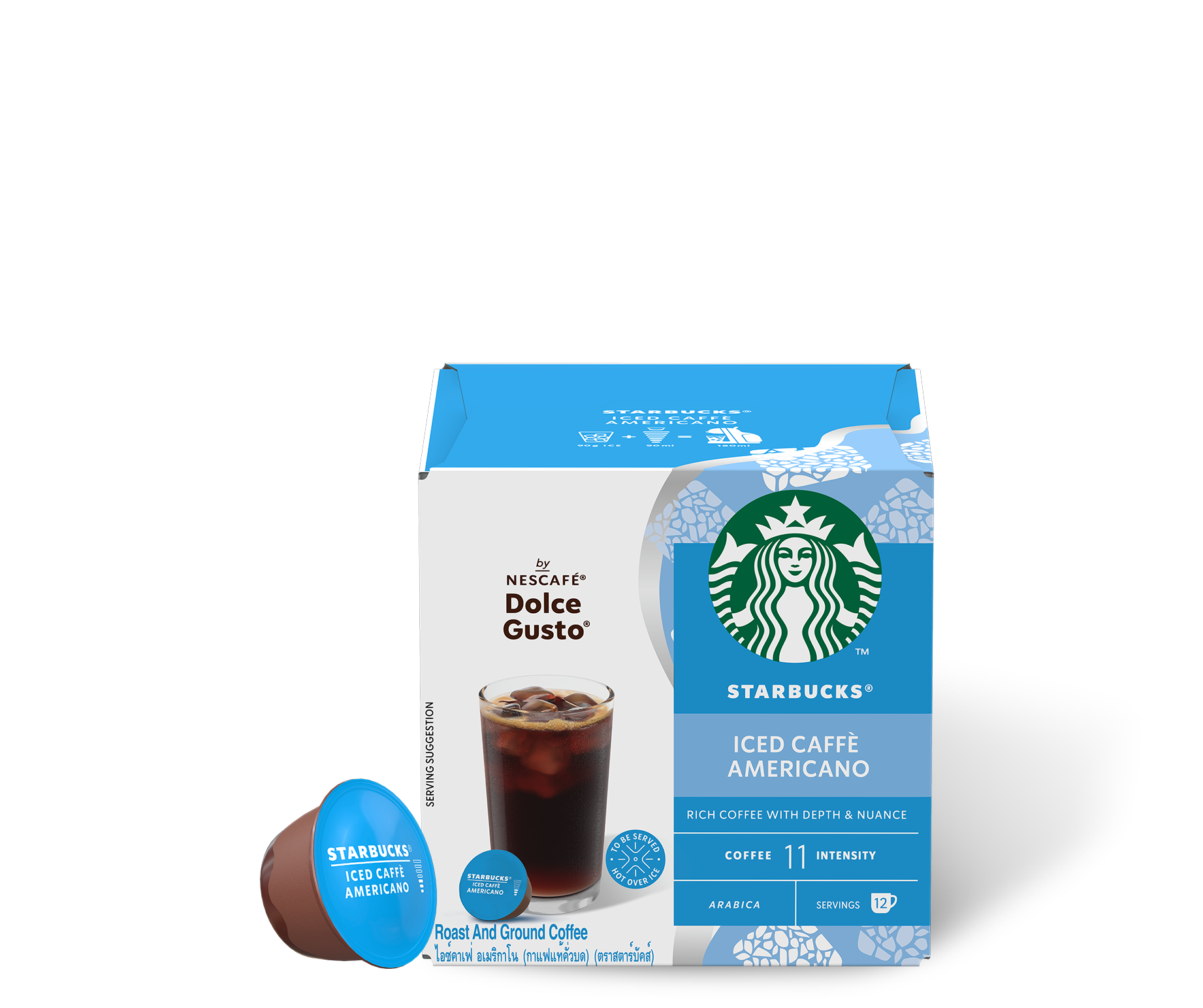 Starbucks® Iced Americano NESCAFE® Dolce Gusto® | Starbucks® at Home